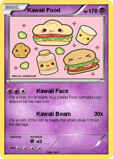 Pokemon Kawaii Food