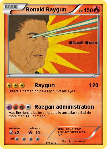 Pokemon Ronald Raygun