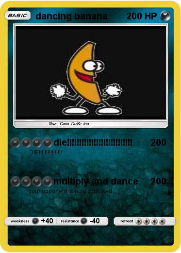 Pokemon dancing banana