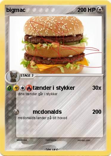 Pokemon bigmac