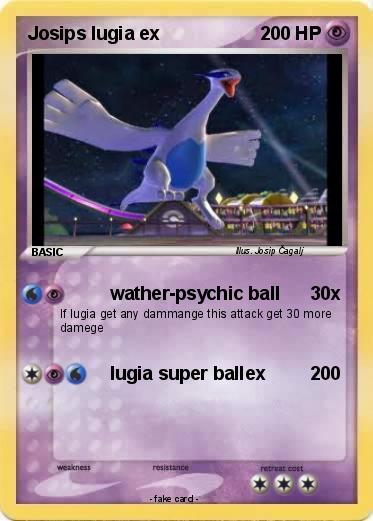 Pokemon Josips lugia ex