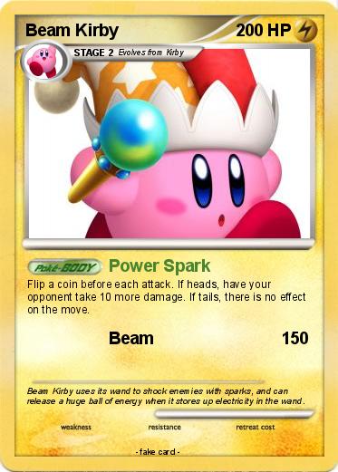Pokemon Beam Kirby