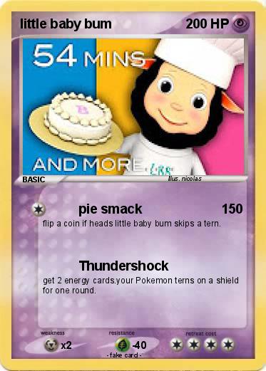 Pokemon little baby bum
