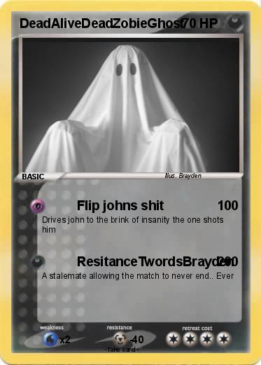 Pokemon DeadAliveDeadZobieGhost