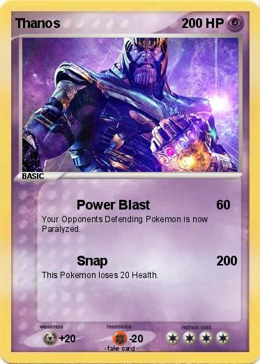Pokemon Thanos