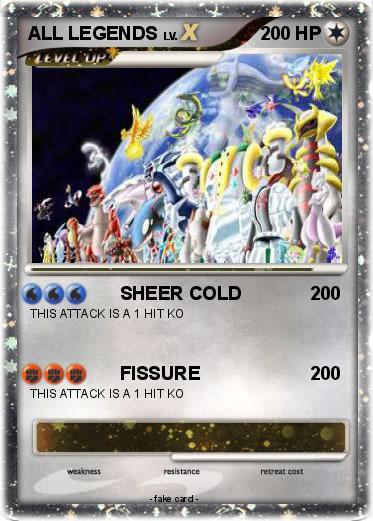 Pokemon ALL LEGENDS