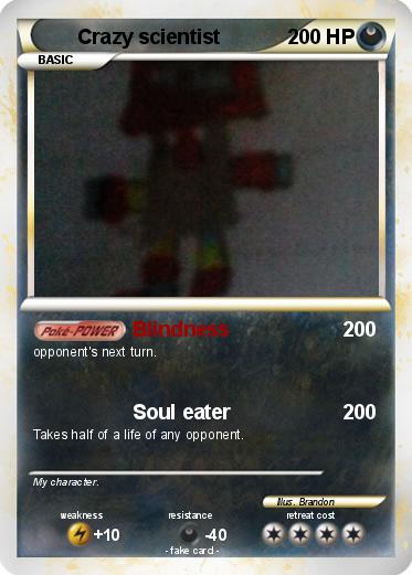 Pokemon Crazy scientist