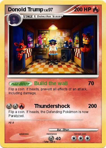 Pokemon Donold Trump