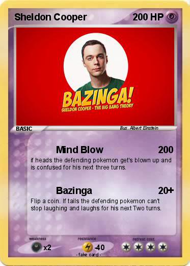 Pokemon Sheldon Cooper