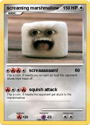Pokemon screaming marshmallow