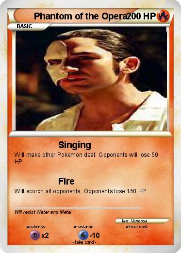 Pokemon Phantom of the Opera