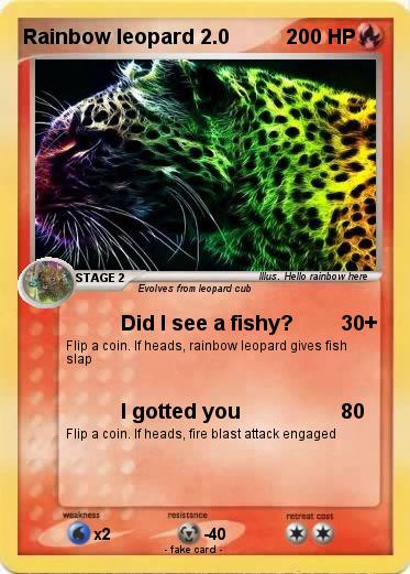 Pokemon Rainbow leopard 2.0