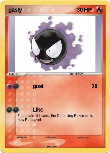Pokemon gasly