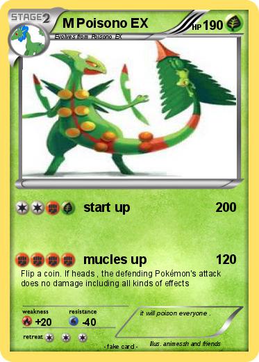 Pokemon M Poisono EX