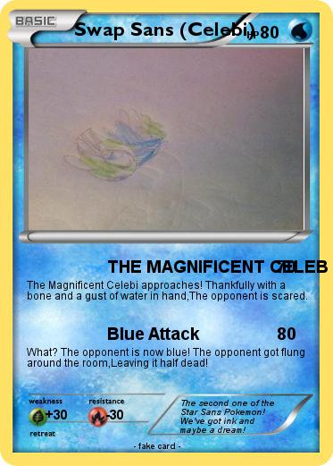 Pokemon Swap Sans (Celebi)