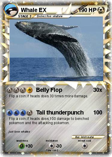 Pokemon Whale EX