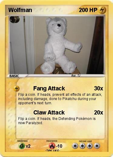 Pokemon Wolfman