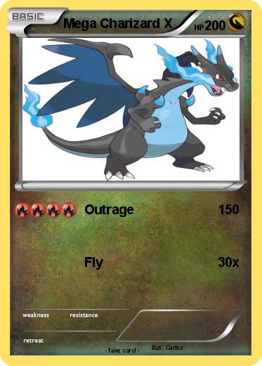 Pokemon Mega Charizard X
