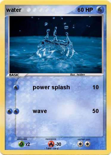 Pokemon water
