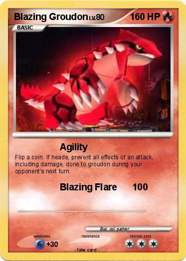 Pokemon Blazing Groudon