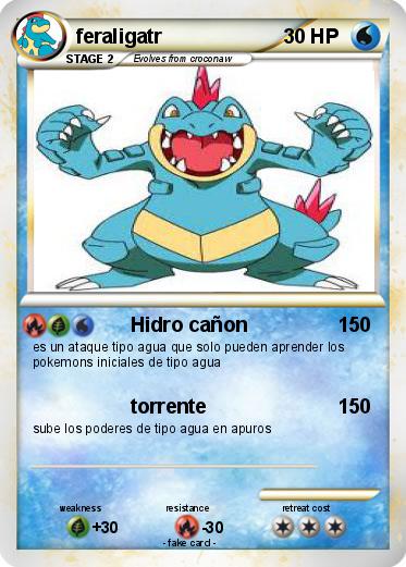 Pokemon feraligatr