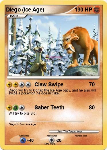 Pokemon Diego (Ice Age)