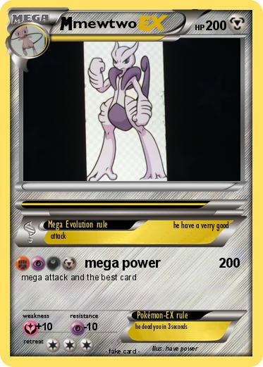 Pokemon mewtwo