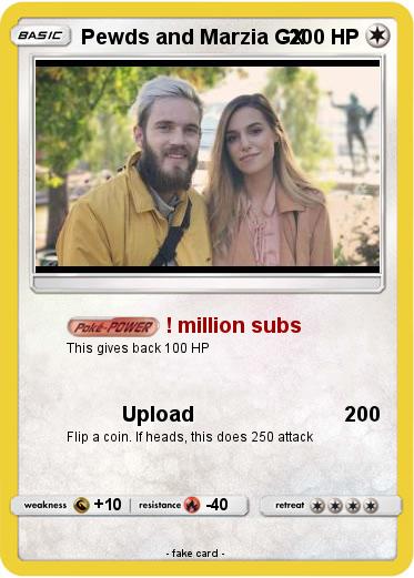 Pokemon Pewds and Marzia GX