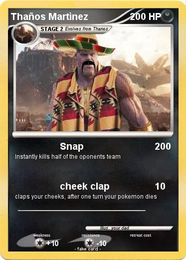 Pokemon Thaños Martìnez