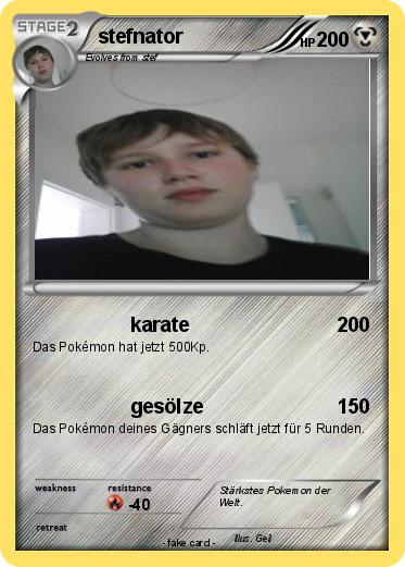 Pokemon stefnator