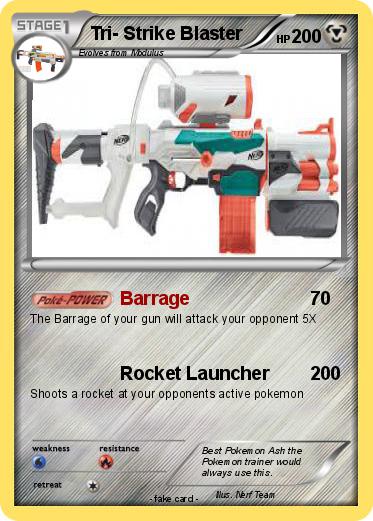 Pokemon Tri- Strike Blaster