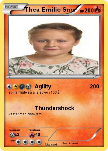 Pokemon Thea Emilie Snor