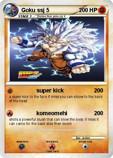 Pokemon Goku ssj 5