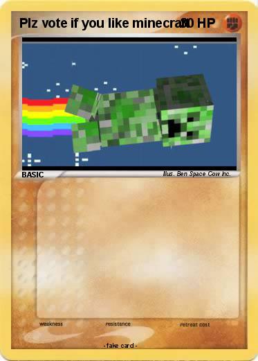 Pokemon Plz vote if you like minecraft