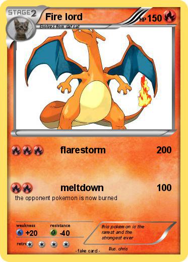 Pokemon Fire lord