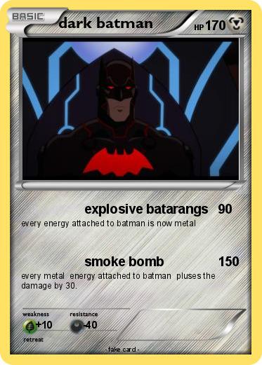 Pokemon dark batman