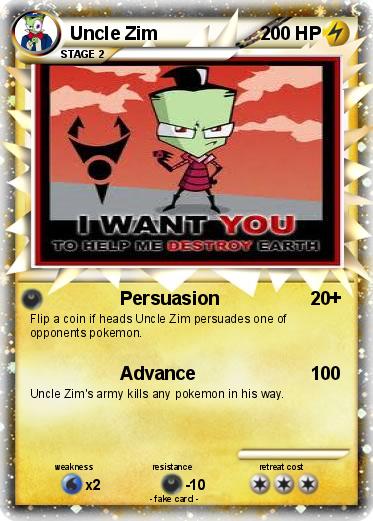 Pokemon Uncle Zim