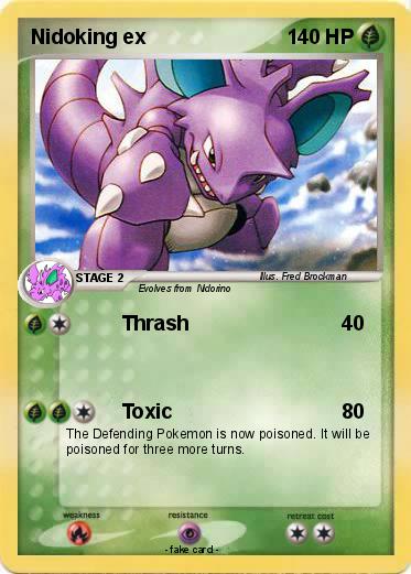 Pokemon Nidoking ex