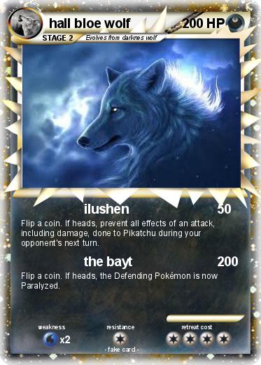 Pokemon hall bloe wolf
