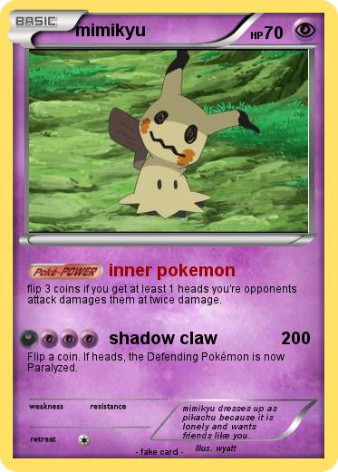 Pokemon mimikyu