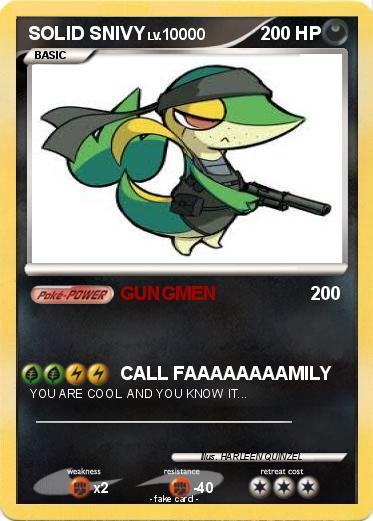 Pokemon SOLID SNIVY