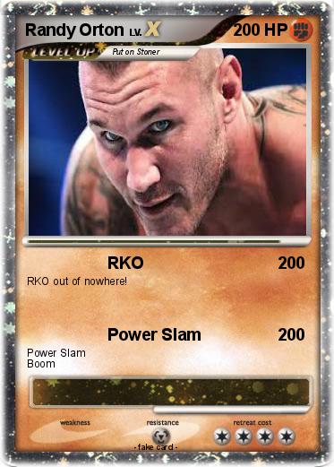 Pokemon Randy Orton