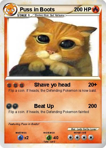 Pokemon Puss in Boots