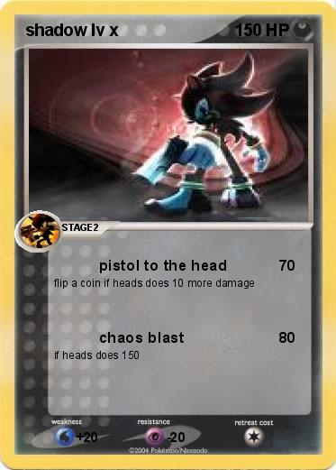 Pokemon shadow lv x