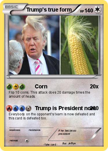 Pokemon Trump's true form