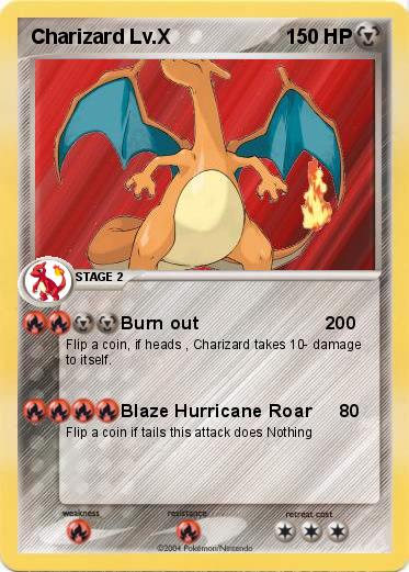 Pokemon Charizard Lv.X