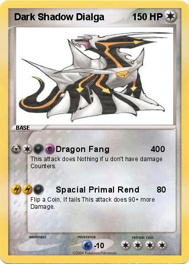 Pokemon Dark Shadow Dialga
