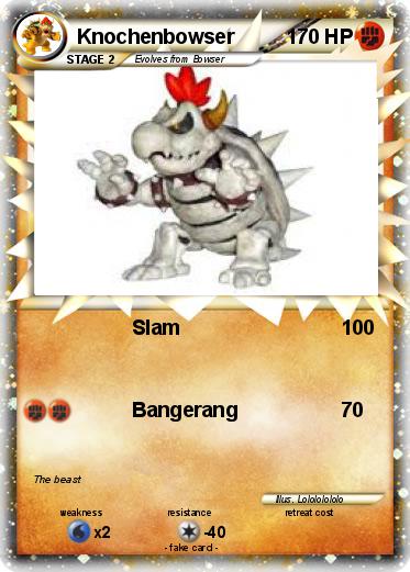 Pokemon Knochenbowser