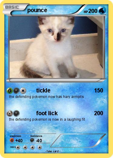 Pokemon pounce