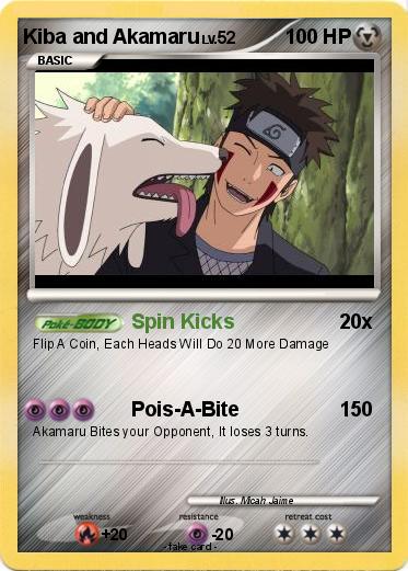 Pokemon Kiba and Akamaru
